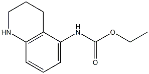 ethyl N-(1,2,3,4-tetrahydroquinolin-5-yl)carbamate Struktur