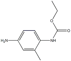 ethyl N-(4-amino-2-methylphenyl)carbamate Struktur