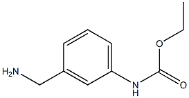 ethyl N-[3-(aminomethyl)phenyl]carbamate Struktur