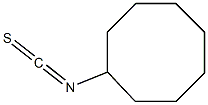 isothiocyanatocyclooctane Struktur