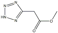 methyl 2-(2H-1,2,3,4-tetrazol-5-yl)acetate Struktur