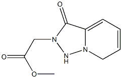 methyl 2-{3-oxo-2H,3H-[1,2,4]triazolo[3,4-a]pyridin-2-yl}acetate Struktur