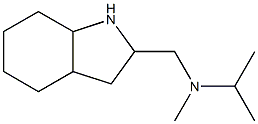 methyl(octahydro-1H-indol-2-ylmethyl)propan-2-ylamine Struktur