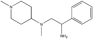 N-(2-amino-2-phenylethyl)-N-methyl-N-(1-methylpiperidin-4-yl)amine Struktur