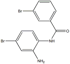 N-(2-amino-4-bromophenyl)-3-bromobenzamide Struktur