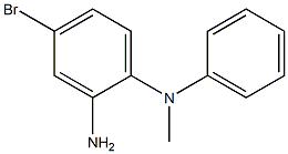 N-(2-amino-4-bromophenyl)-N-methyl-N-phenylamine Struktur