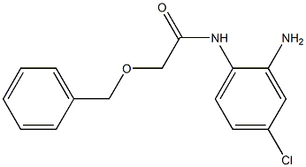 N-(2-amino-4-chlorophenyl)-2-(benzyloxy)acetamide Struktur