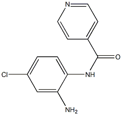 N-(2-amino-4-chlorophenyl)isonicotinamide Struktur