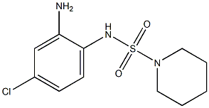 N-(2-amino-4-chlorophenyl)piperidine-1-sulfonamide Struktur