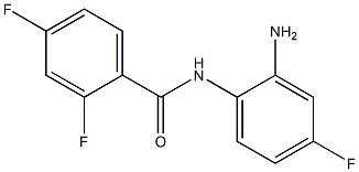 N-(2-amino-4-fluorophenyl)-2,4-difluorobenzamide Struktur