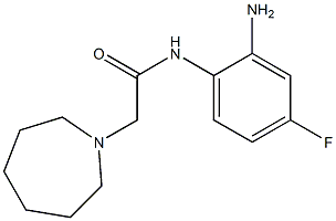 N-(2-amino-4-fluorophenyl)-2-azepan-1-ylacetamide Struktur