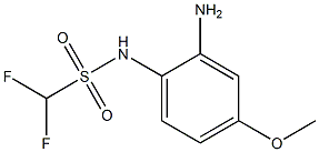 N-(2-amino-4-methoxyphenyl)difluoromethanesulfonamide Struktur