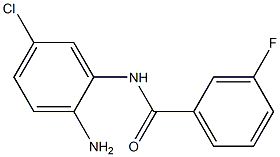 N-(2-amino-5-chlorophenyl)-3-fluorobenzamide Struktur