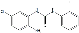 N-(2-amino-5-chlorophenyl)-N'-(2-fluorophenyl)urea Struktur