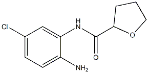 N-(2-amino-5-chlorophenyl)tetrahydrofuran-2-carboxamide Struktur