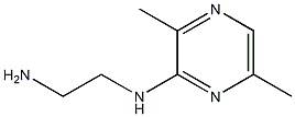 N-(2-aminoethyl)-N-(3,6-dimethylpyrazin-2-yl)amine Struktur