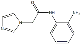 N-(2-aminophenyl)-2-(1H-imidazol-1-yl)acetamide Struktur