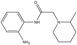 N-(2-aminophenyl)-2-(2-methylpiperidin-1-yl)acetamide Struktur