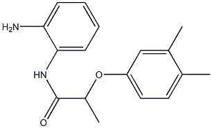 N-(2-aminophenyl)-2-(3,4-dimethylphenoxy)propanamide Struktur