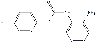 N-(2-aminophenyl)-2-(4-fluorophenyl)acetamide Struktur