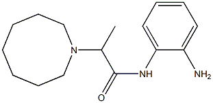 N-(2-aminophenyl)-2-(azocan-1-yl)propanamide Struktur