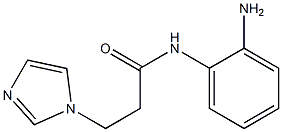 N-(2-aminophenyl)-3-(1H-imidazol-1-yl)propanamide Struktur