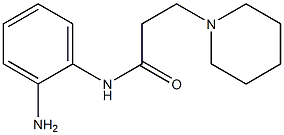 N-(2-aminophenyl)-3-piperidin-1-ylpropanamide Struktur