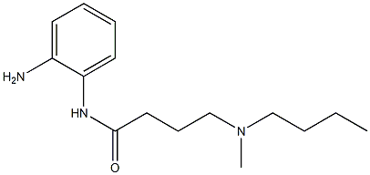 N-(2-aminophenyl)-4-[butyl(methyl)amino]butanamide Struktur