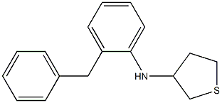 N-(2-benzylphenyl)thiolan-3-amine Struktur