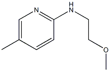 N-(2-methoxyethyl)-5-methylpyridin-2-amine Struktur