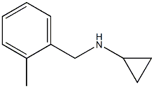 N-(2-methylbenzyl)cyclopropanamine Struktur