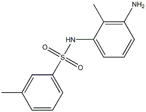 N-(3-amino-2-methylphenyl)-3-methylbenzenesulfonamide Struktur