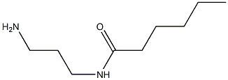 N-(3-aminopropyl)hexanamide Struktur