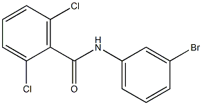 N-(3-bromophenyl)-2,6-dichlorobenzamide Struktur