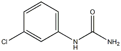 N-(3-chlorophenyl)urea Struktur