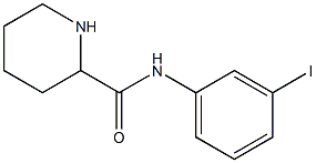 N-(3-iodophenyl)piperidine-2-carboxamide Struktur