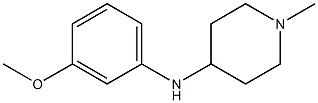 N-(3-methoxyphenyl)-1-methylpiperidin-4-amine Struktur