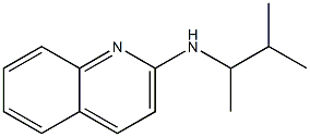 N-(3-methylbutan-2-yl)quinolin-2-amine Struktur