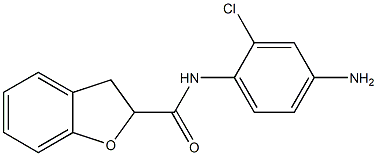 N-(4-amino-2-chlorophenyl)-2,3-dihydro-1-benzofuran-2-carboxamide Struktur