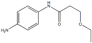 N-(4-aminophenyl)-3-ethoxypropanamide Struktur