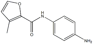 N-(4-aminophenyl)-3-methyl-2-furamide Struktur