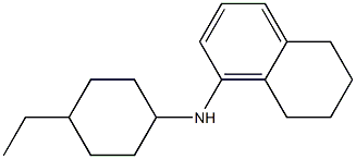 N-(4-ethylcyclohexyl)-5,6,7,8-tetrahydronaphthalen-1-amine Struktur