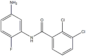 N-(5-amino-2-fluorophenyl)-2,3-dichlorobenzamide Struktur