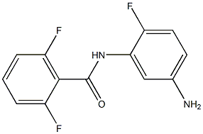 N-(5-amino-2-fluorophenyl)-2,6-difluorobenzamide Struktur