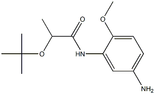 N-(5-amino-2-methoxyphenyl)-2-(tert-butoxy)propanamide Struktur