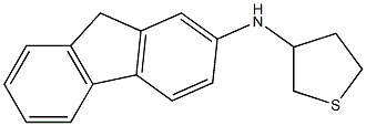 N-(9H-fluoren-2-yl)thiolan-3-amine Struktur