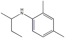 N-(butan-2-yl)-2,4-dimethylaniline Struktur