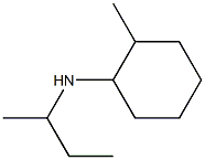 N-(butan-2-yl)-2-methylcyclohexan-1-amine Struktur