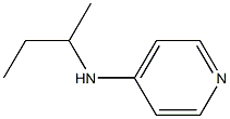 N-(butan-2-yl)pyridin-4-amine Struktur