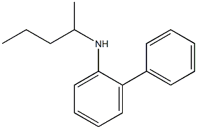 N-(pentan-2-yl)-2-phenylaniline Struktur